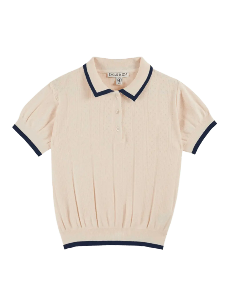 Pointelle Polo Emile et Ida BEBE Concept 