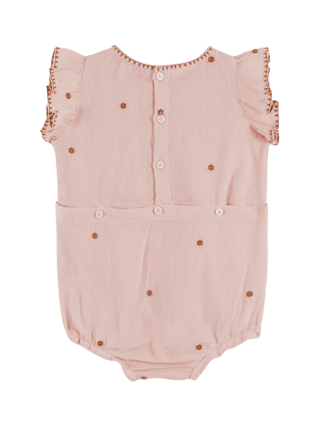 Embroidery Baby Romper MACARON