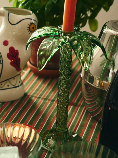 Świecznik Sage Palm Tree Candle Holder Anna + Nina BEBE Concept 