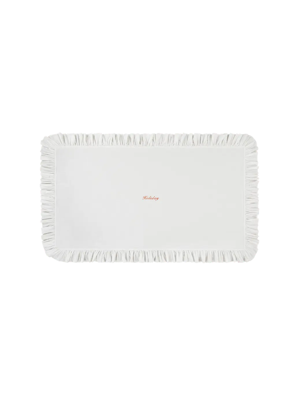 Holiday Ruffle Tablecloth Anna + Nina BEBE Concept 