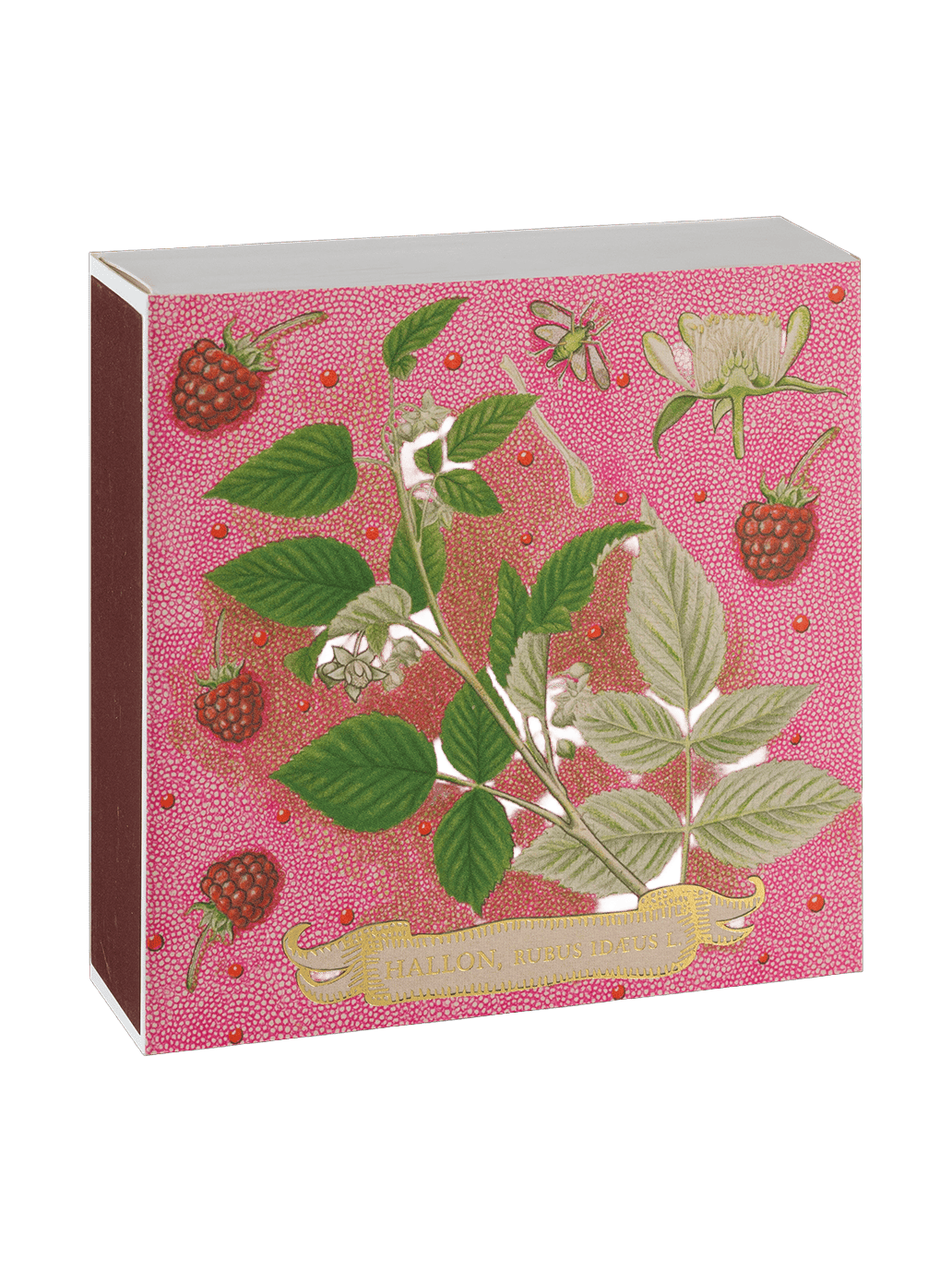 Luksusowe zapałki w ozdobnym pudełku ROSE FRAMBOISE