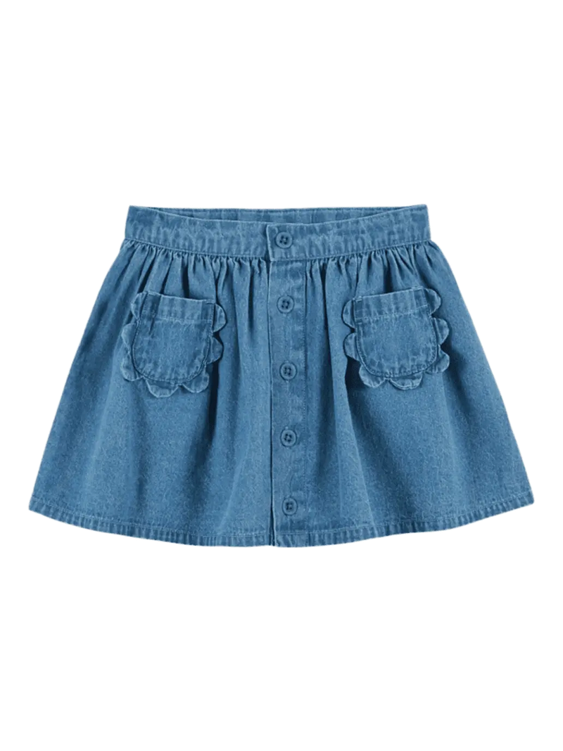Fleur Denim Skirt Emile et Ida BEBE Concept 
