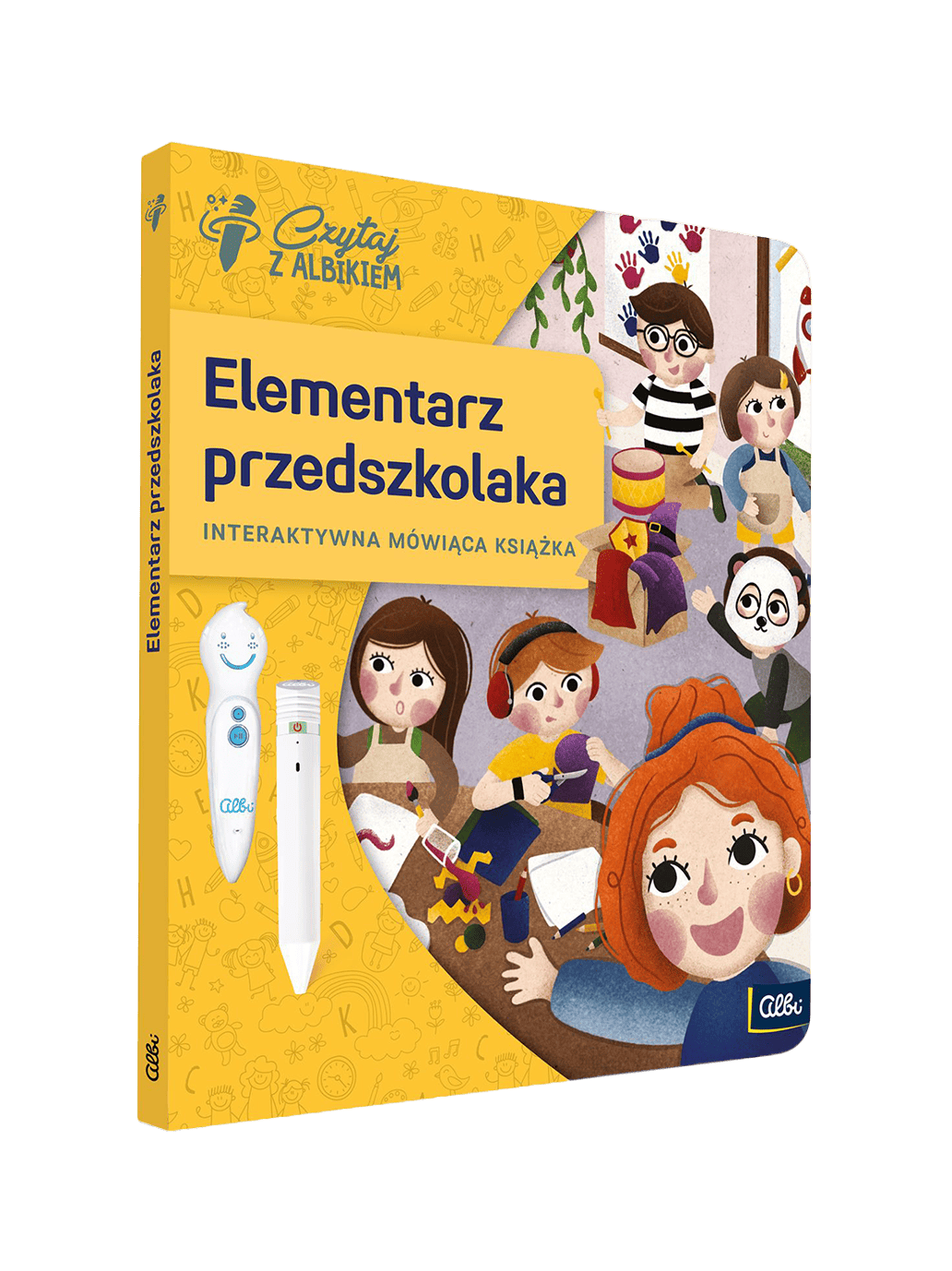 Elementarz przedszkolaka. Zestaw książka z piórem 3+