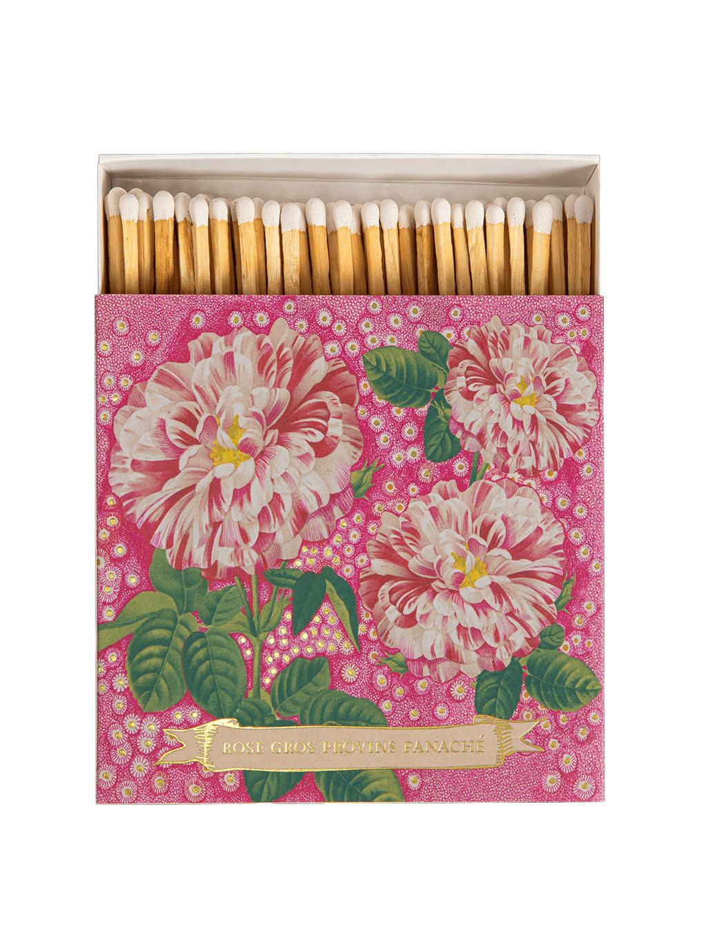 Luxury matches in a decorative box ROSE PROVIN PETUNIA