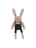м'яка м'яка іграшка альпака BUNNY BLACK OVERALLS