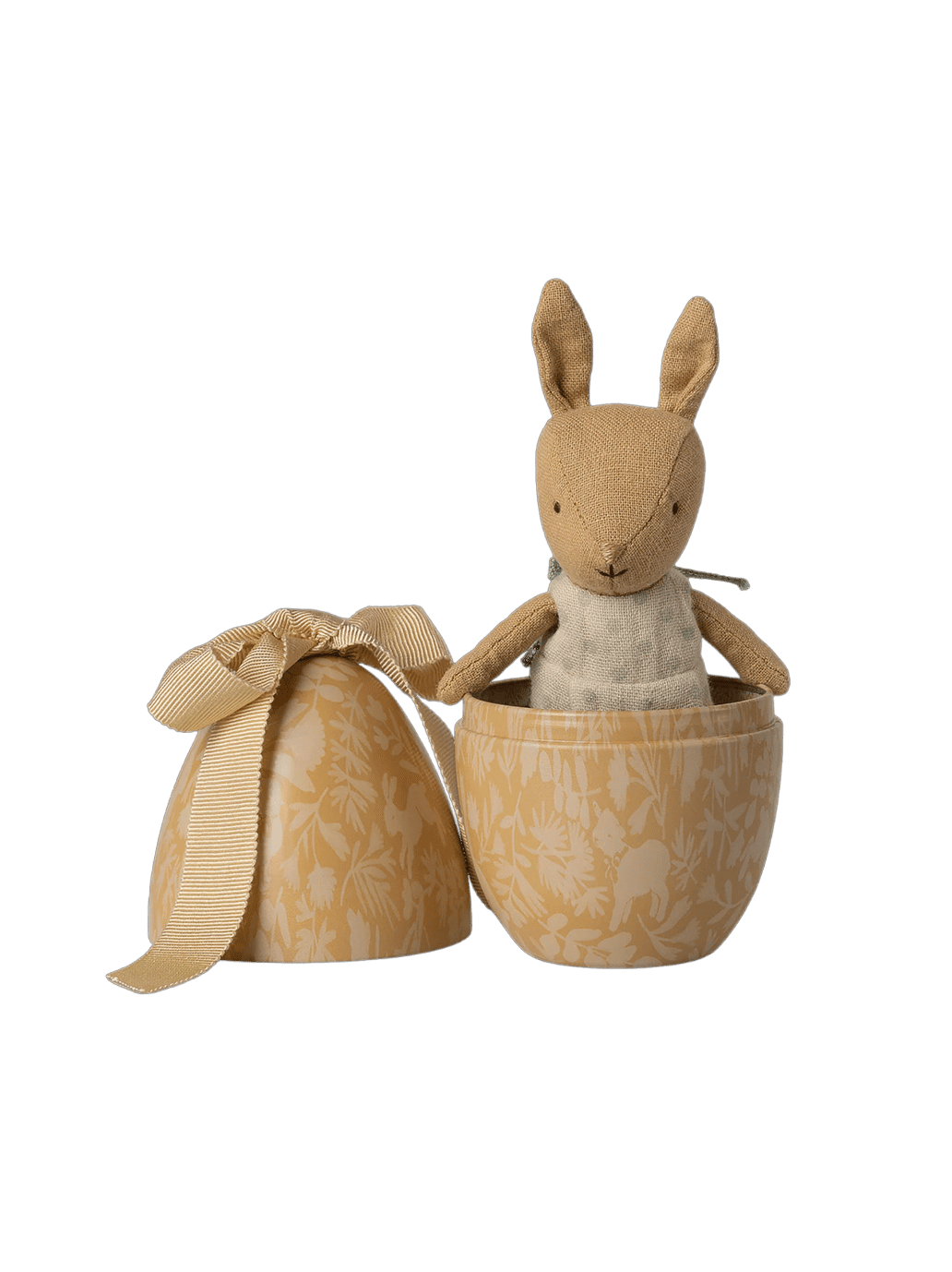 Jajko Wielkanocne z mikro przytulanką RABBIT CREAM YELLOW