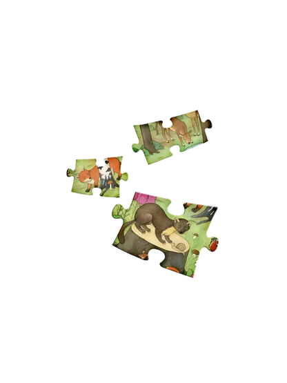 Interaktywne puzzle Nasz Las Albi BEBE Concept 