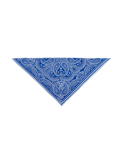 Mini pañuelo tipo bandana CORNFLOWER BLUE