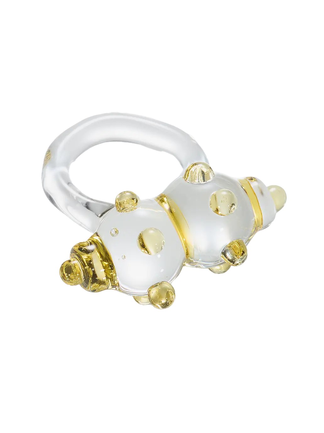 Atomic Sugar Glass Ring Vivian Alarcon BEBE Concept 