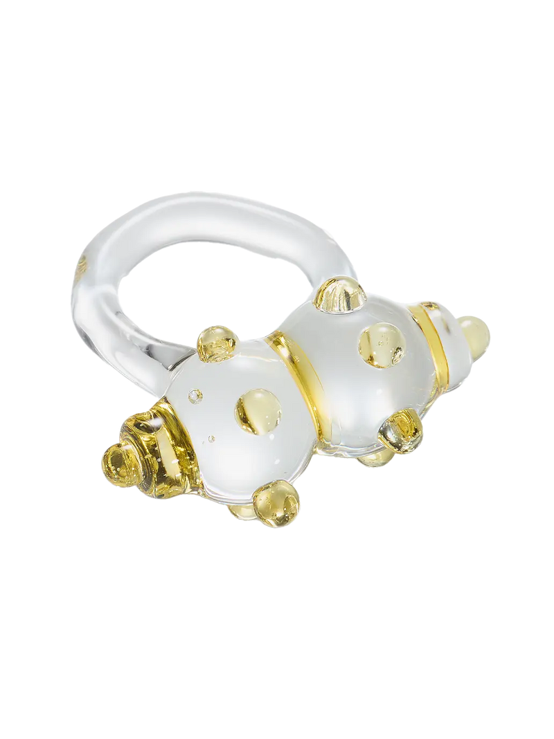 Atomic Sugar Glass Ring Vivian Alarcon BEBE Concept 