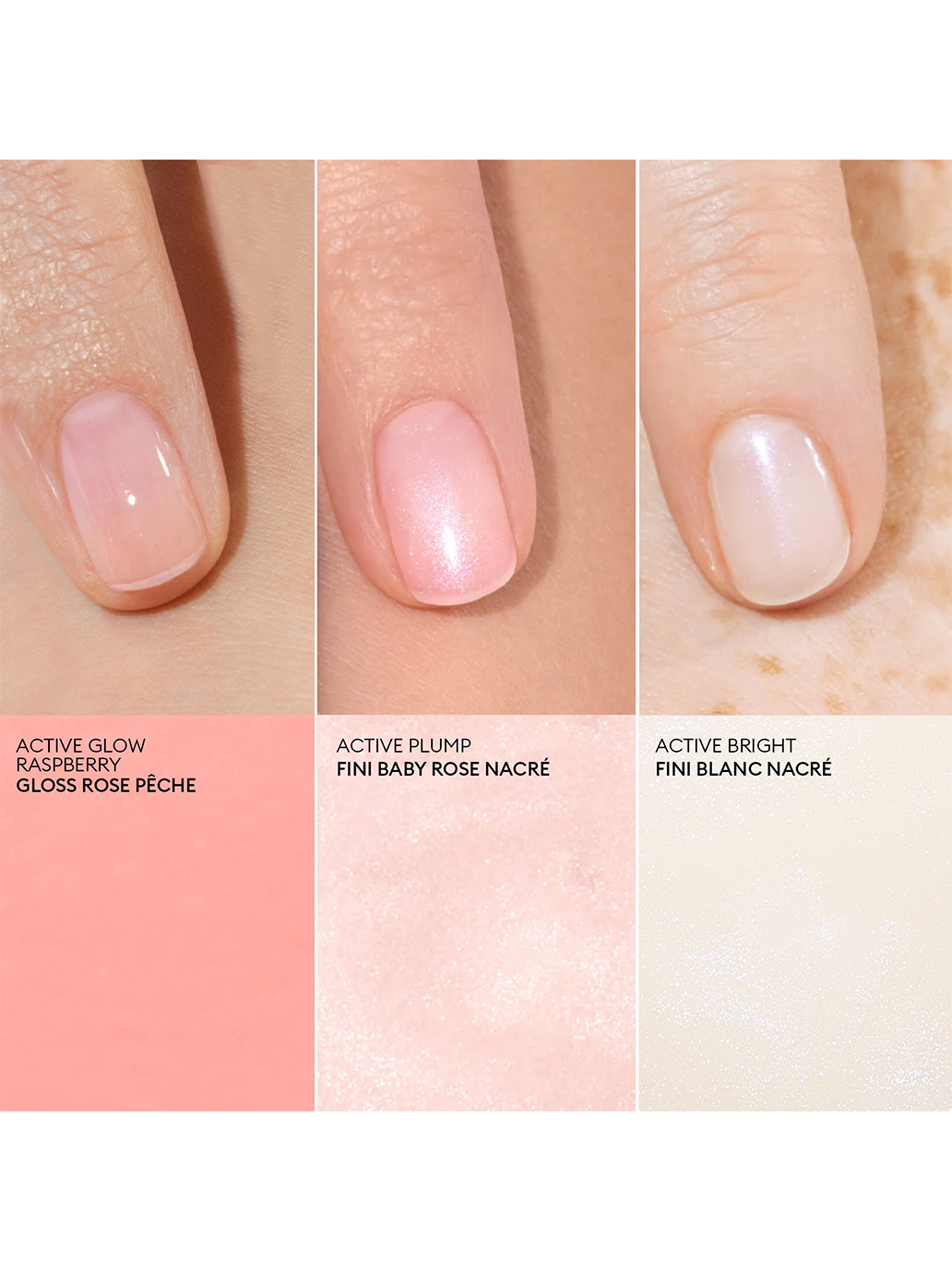 Trio Active mini smoothies Manucurist BÉBÉ Concept 