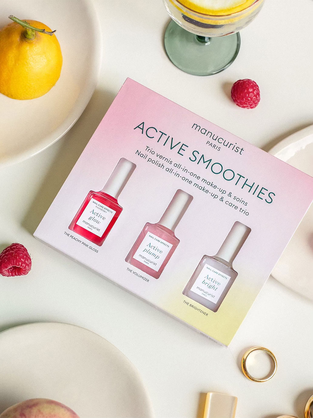 Trio Active mini smoothies Manucurist BÉBÉ Concept 