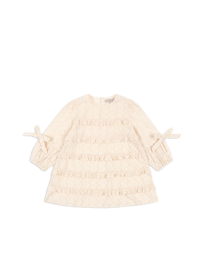 Sukienka Frilla dress BUTTERCREAM