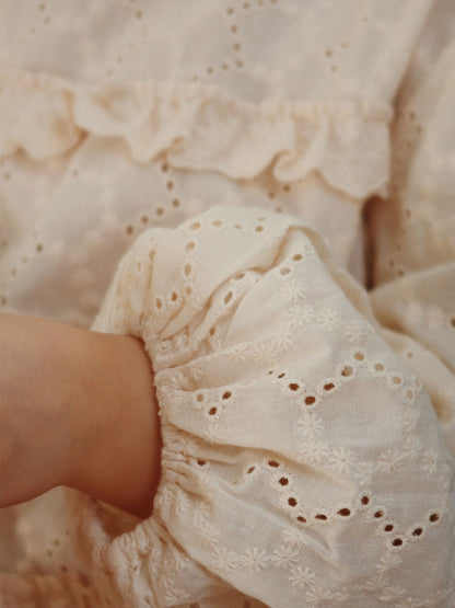 Sukienka Frilla dress BUTTERCREAM