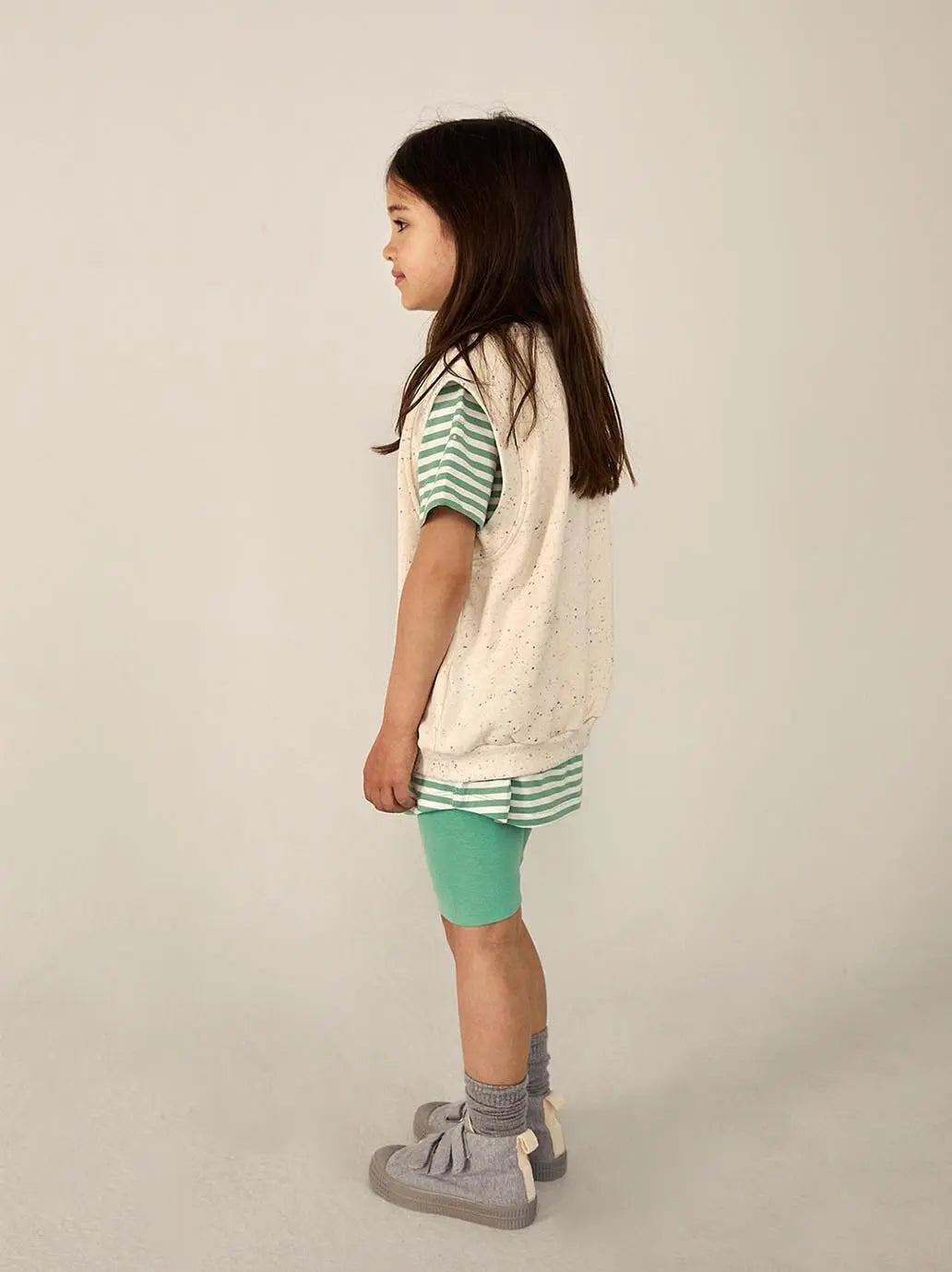 OUTLET Krótkie spodenki Biker shorts | rom. 7-8y GRAY LABEL BEBE Concept 