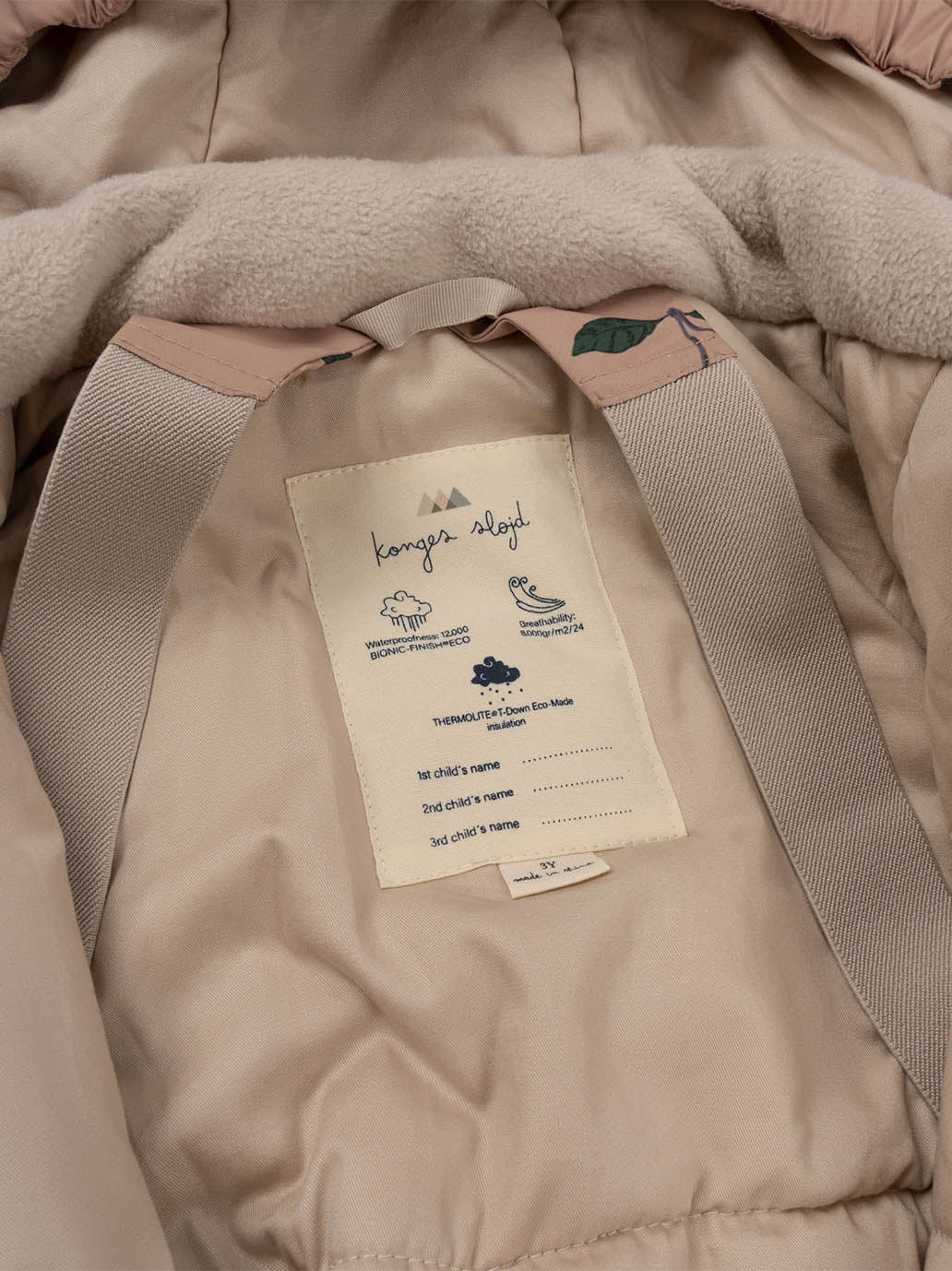 Ciepły kombinezon zimowy Nohr Snowsuit MA GRANDE CERISE