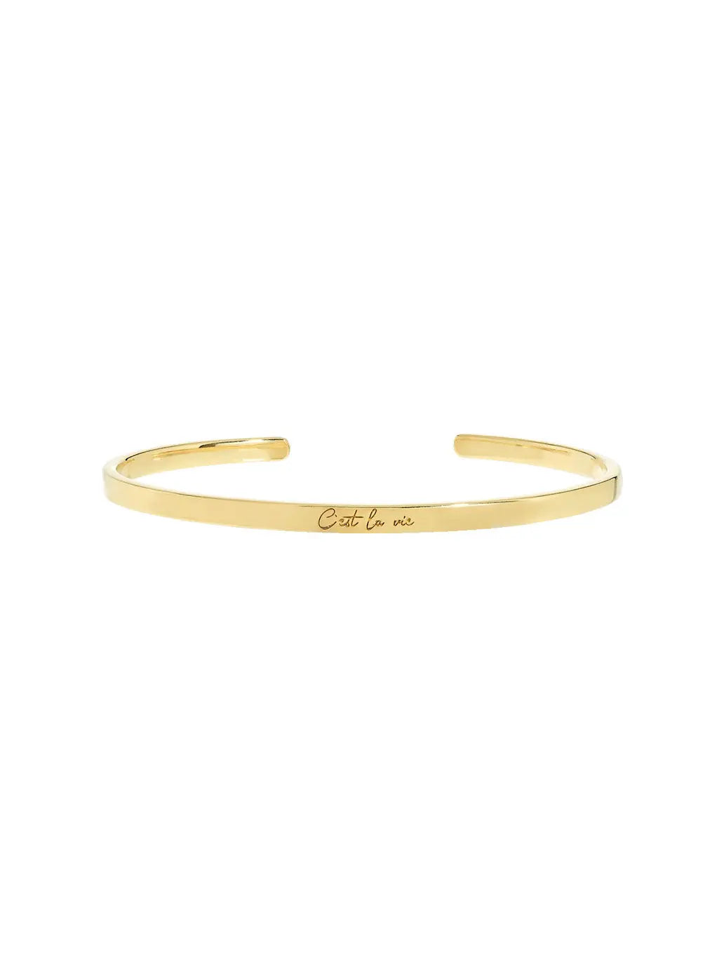 Pozłacana bransoletka C'est la vie Bangle Anna + Nina BEBE Concept 