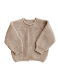 Merino cardigan Inga SAND