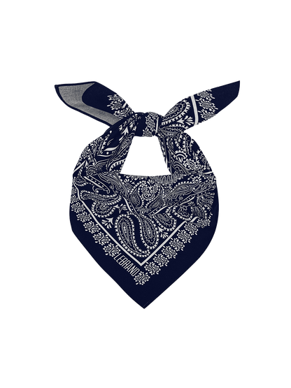 Lebrand x BÉBÉ bandana NAVY BLUE