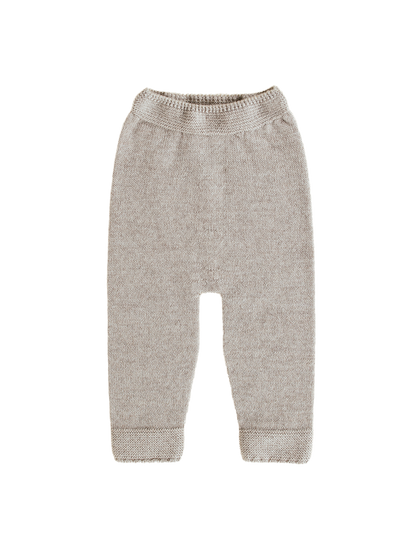 Guido seamless merino wool pants PEBBLE