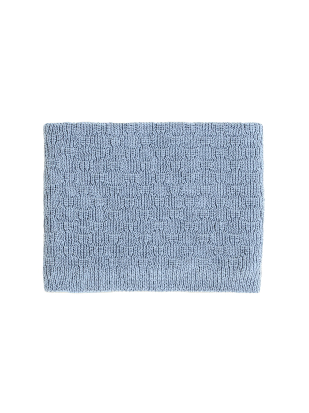 Schal aus weicher Merinowolle Gigi LIGHT BLUE