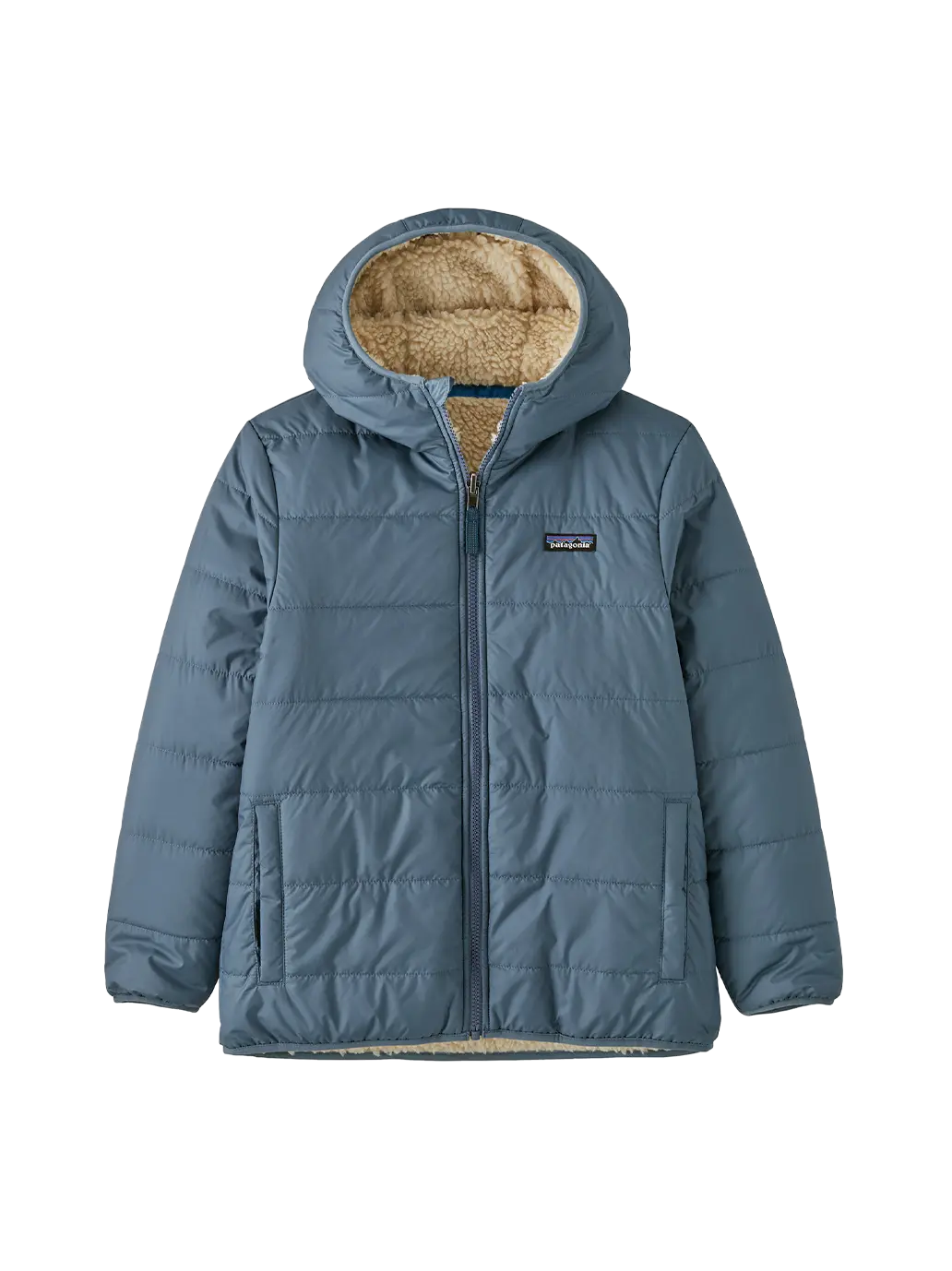 Dwustronna kurtka Kids Reversible Ready Freddy Hoody Patagonia BEBE Concept 