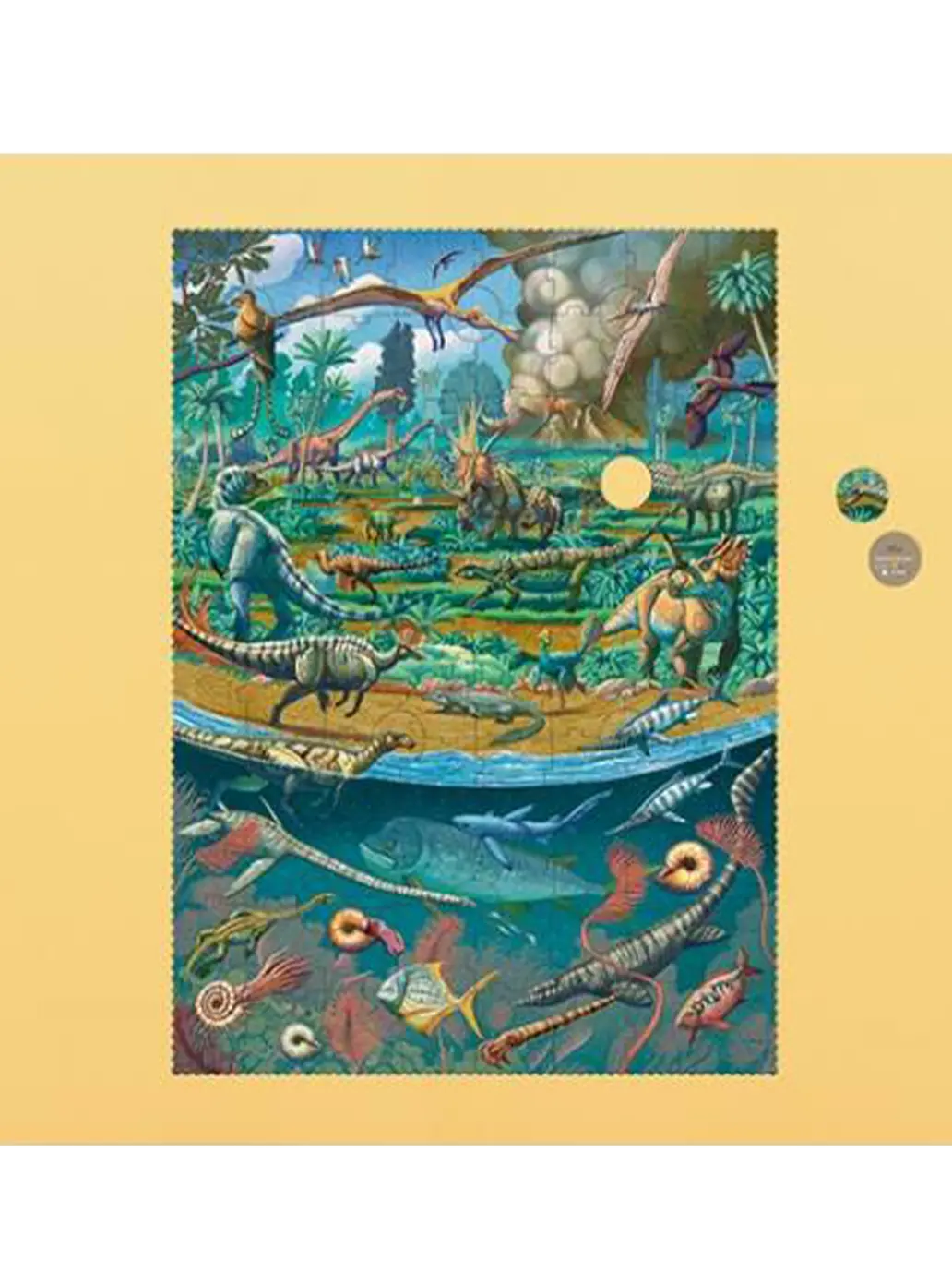 Puzzle i gra obserwacyjna Age of dinosaurs Londji BEBE Concept 