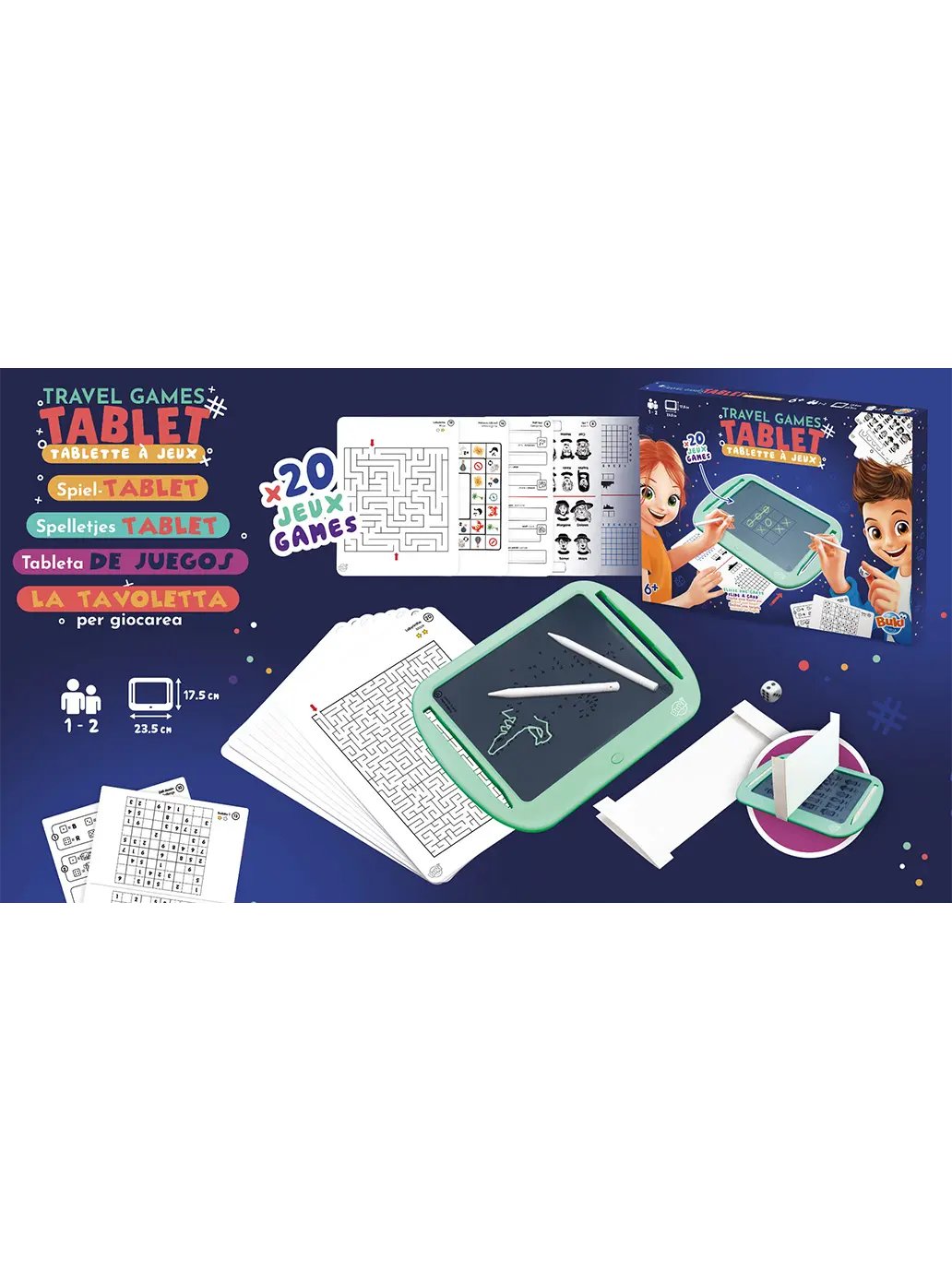 Spiele-Tablet für unterwegs