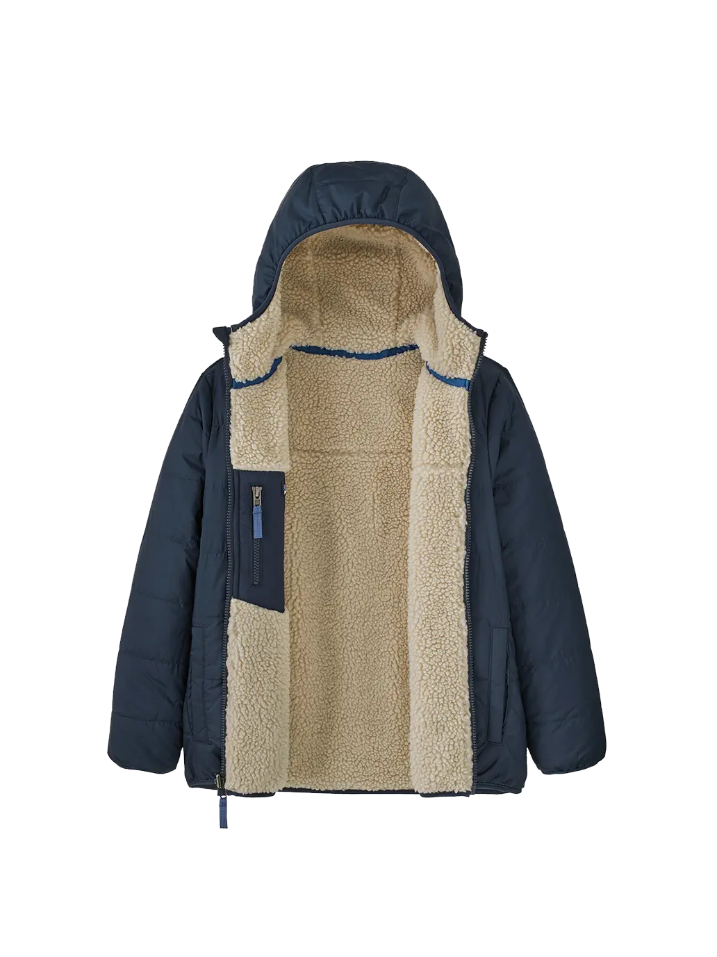 Dwustronna kurtka Kids Reversible Ready Freddy Hoody Patagonia BEBE Concept 