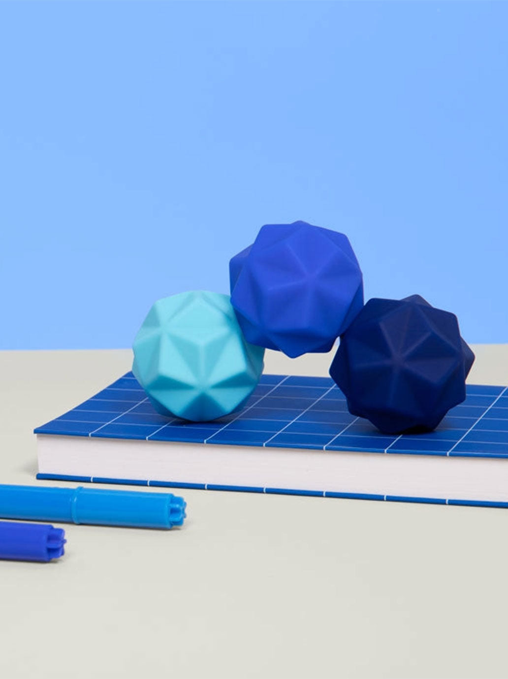 Balles anti-stress magnétiques en silicone Odds