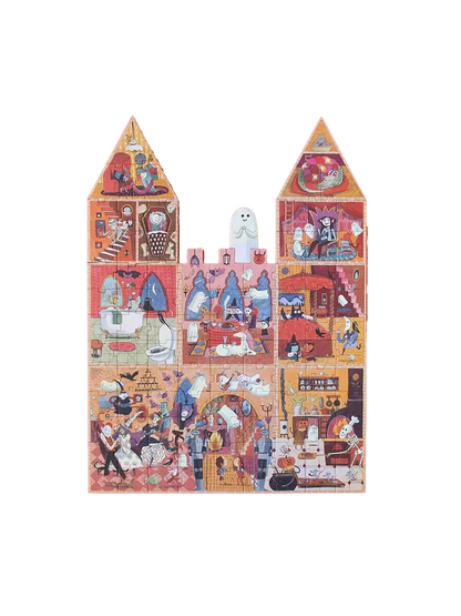 Dwustronne puzzle świecące w ciemności Enchanted Londji BEBE Concept 