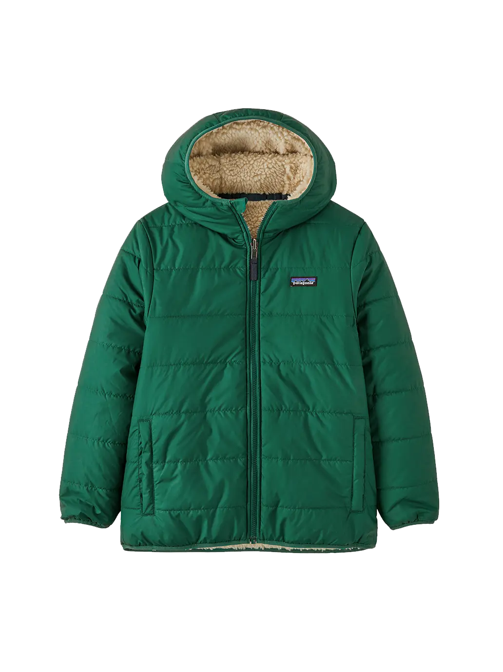 Dwustronna kurtka Kids Reversible Ready Freddy Hoody Patagonia BEBE Concept 