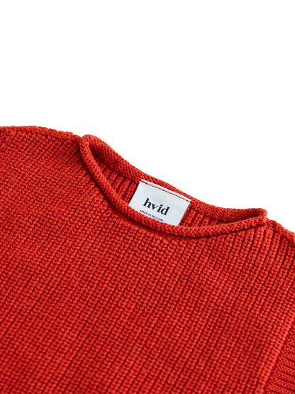 Baby merino Harvey vest RED