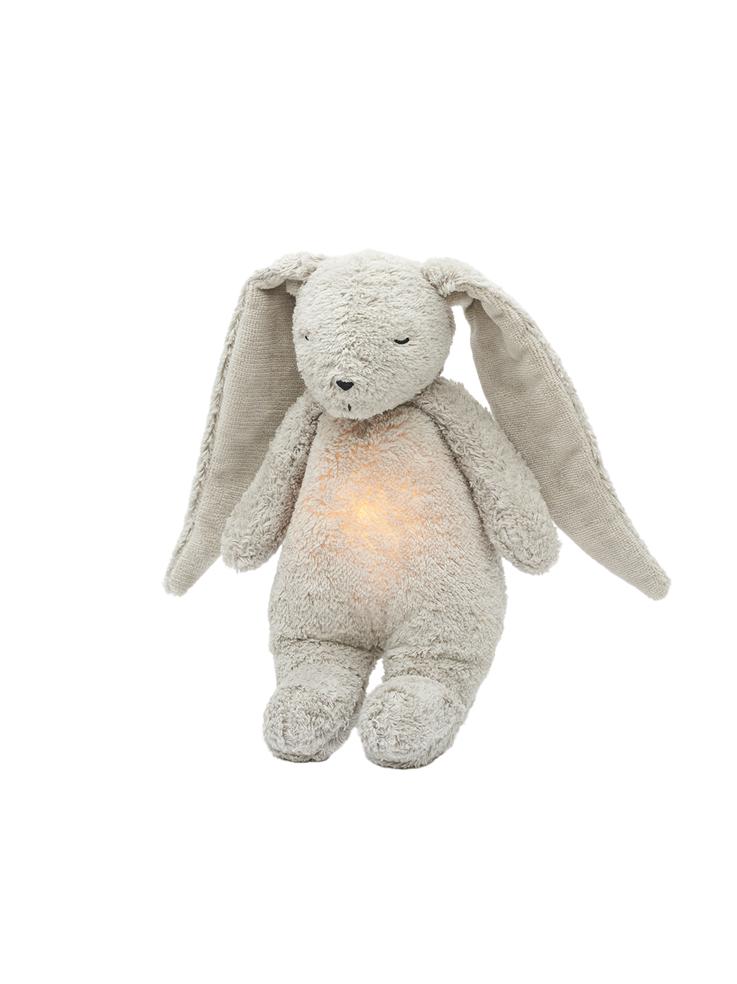 Coniglietto organico che canticchia con una lampada MINERAL GREY
