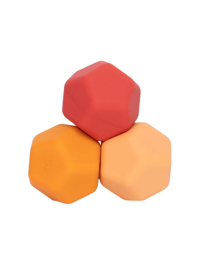 Balles anti-stress magnétiques en silicone Odds ORANGE PLANES