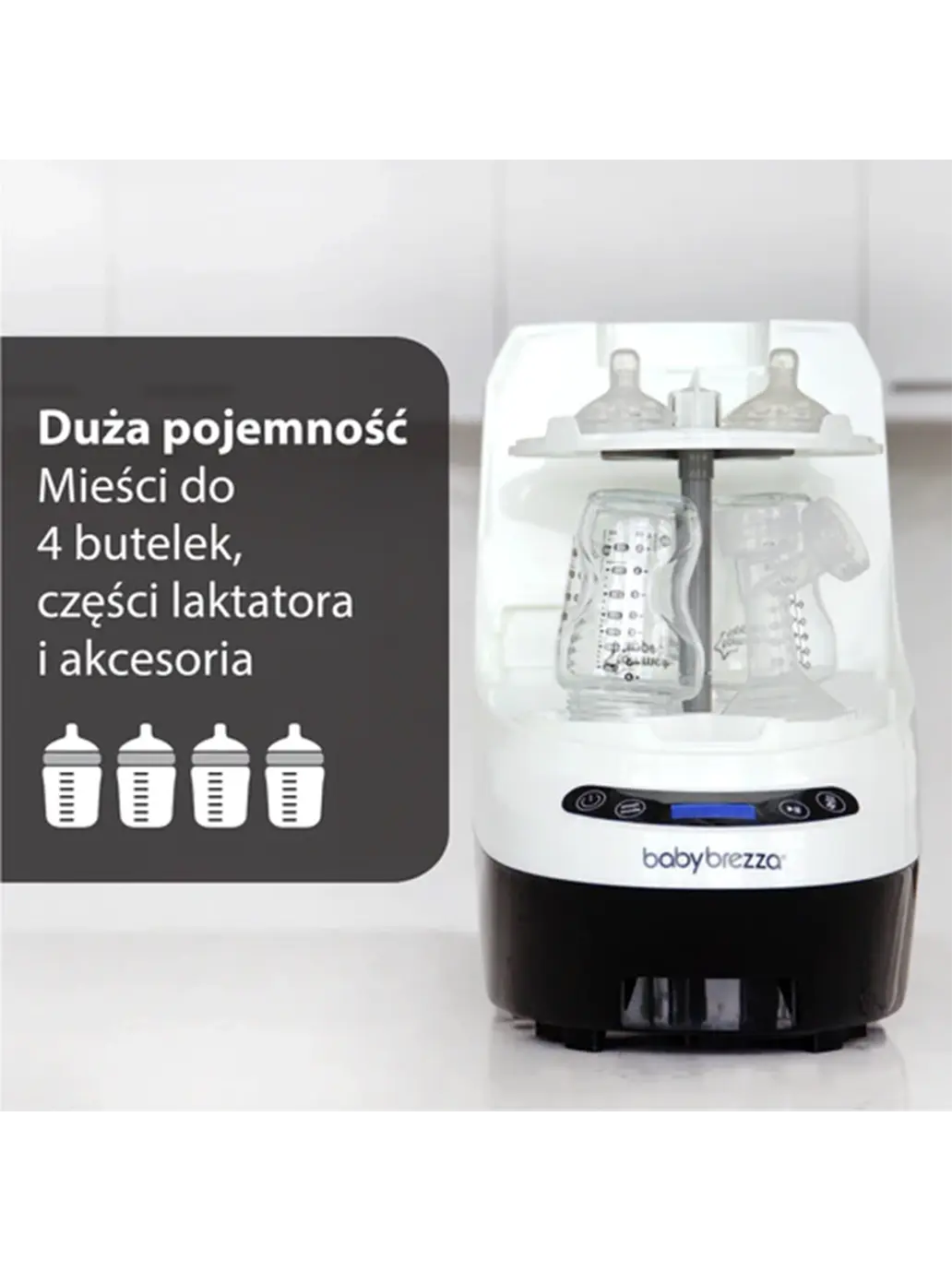 Urządzenie do mycia i sterylizacji Baby Brezza Bottle Washer Pro Baby Brezza BEBE Concept 