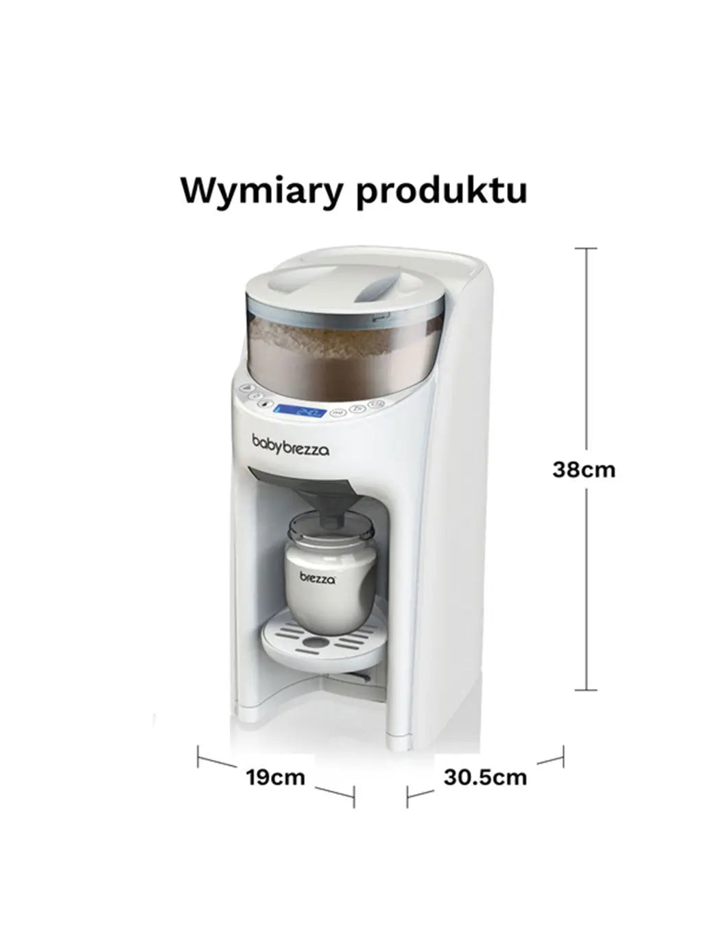 Ekspres do mleka Formula Pro Advanced Baby Brezza BEBE Concept 