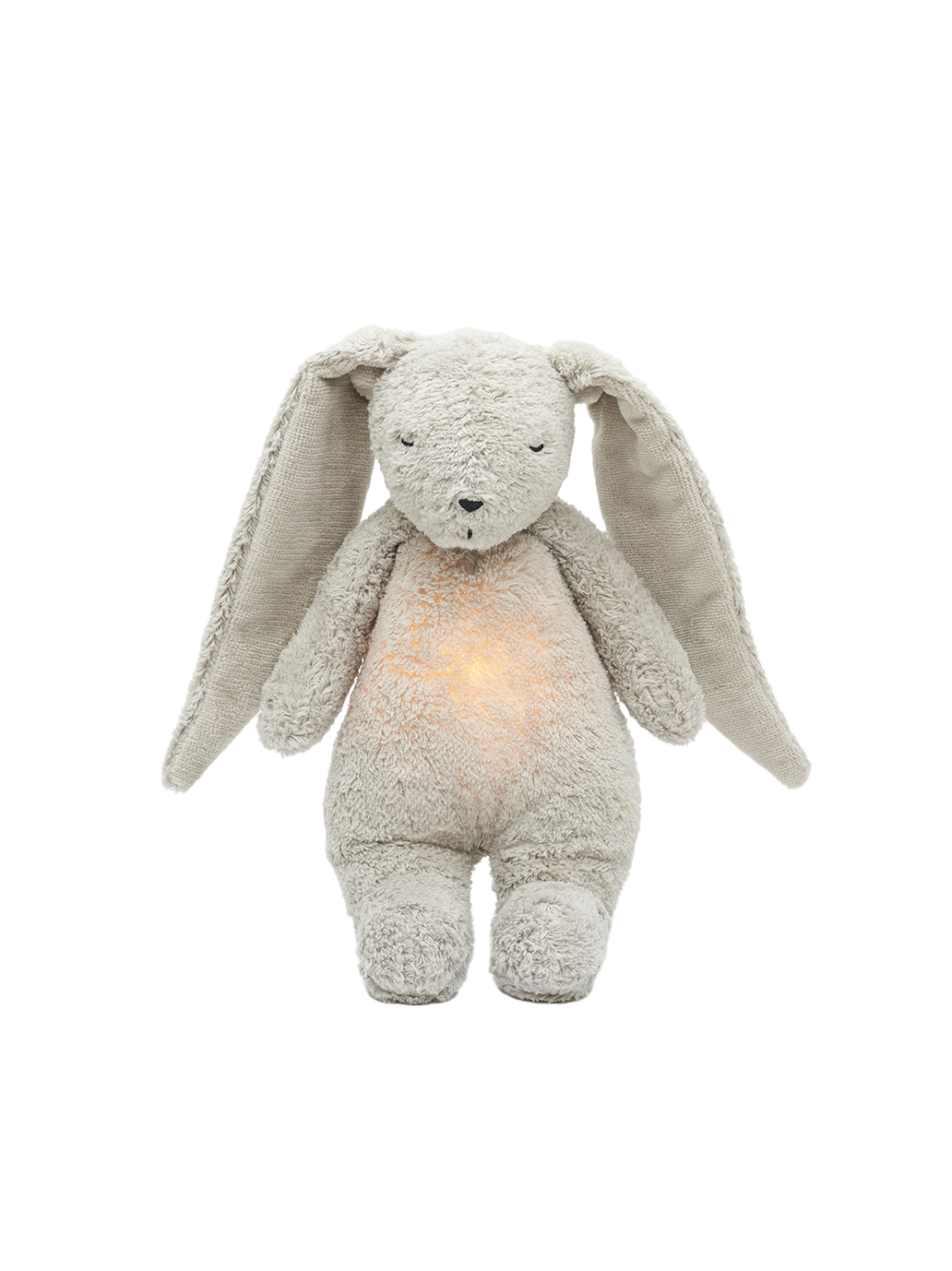 Coniglietto organico che canticchia con una lampada MINERAL GREY