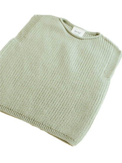 Baby merino Harvey vest MINT