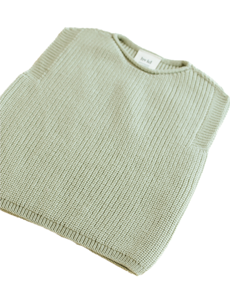 Chaleco Harvey de merino para bebé