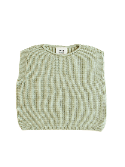 Baby merino Harvey vest MINT