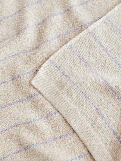 Kocyk merino Harry CREAM/LILAC