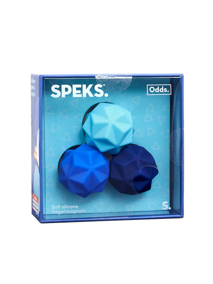 Balles anti-stress magnétiques en silicone Odds BLUE PEAKS