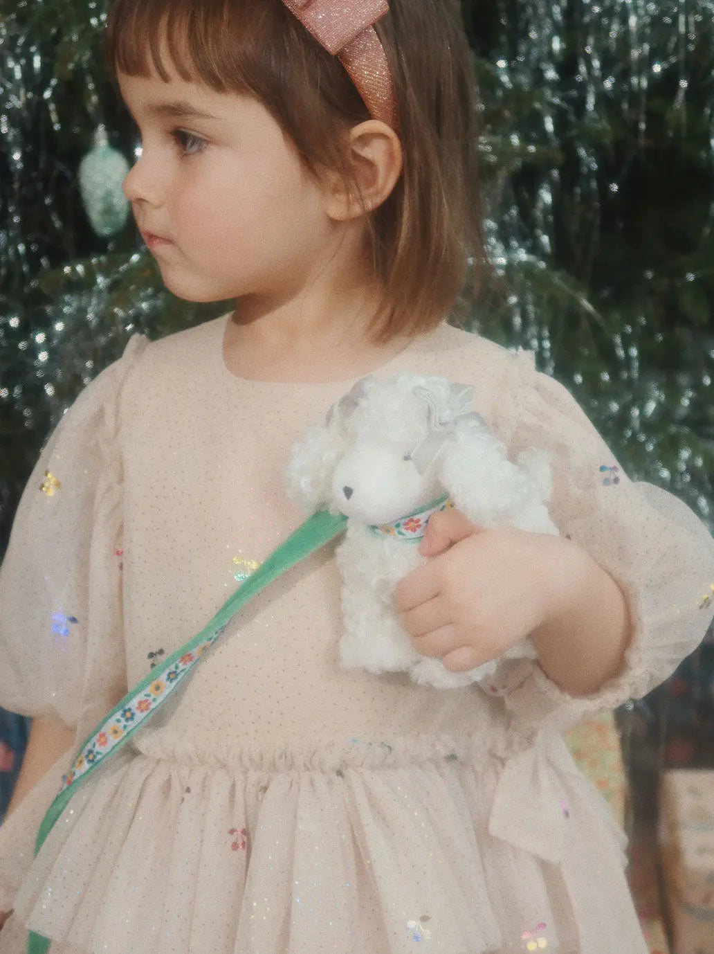 Przytulanka pudel Odette's pet poodle Konges Slojd BEBE Concept 