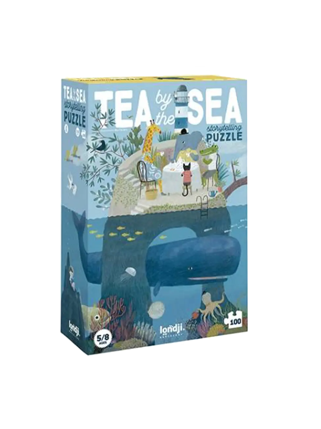 Puzzle 100 elementów Tea by the sea Londji BEBE Concept 