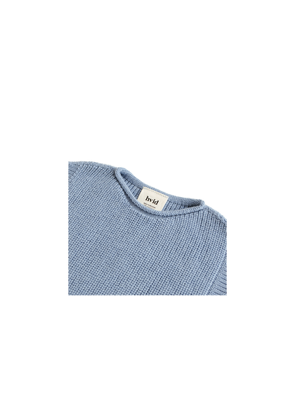 Baby merino Harvey vest LIGHT BLUE
