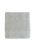 Grande couverture en laine mérinos Gaston SOFT GREY