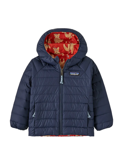 Dwustronna kurtka puchowa Baby Reversible Down Hoody Patagonia BEBE Concept 