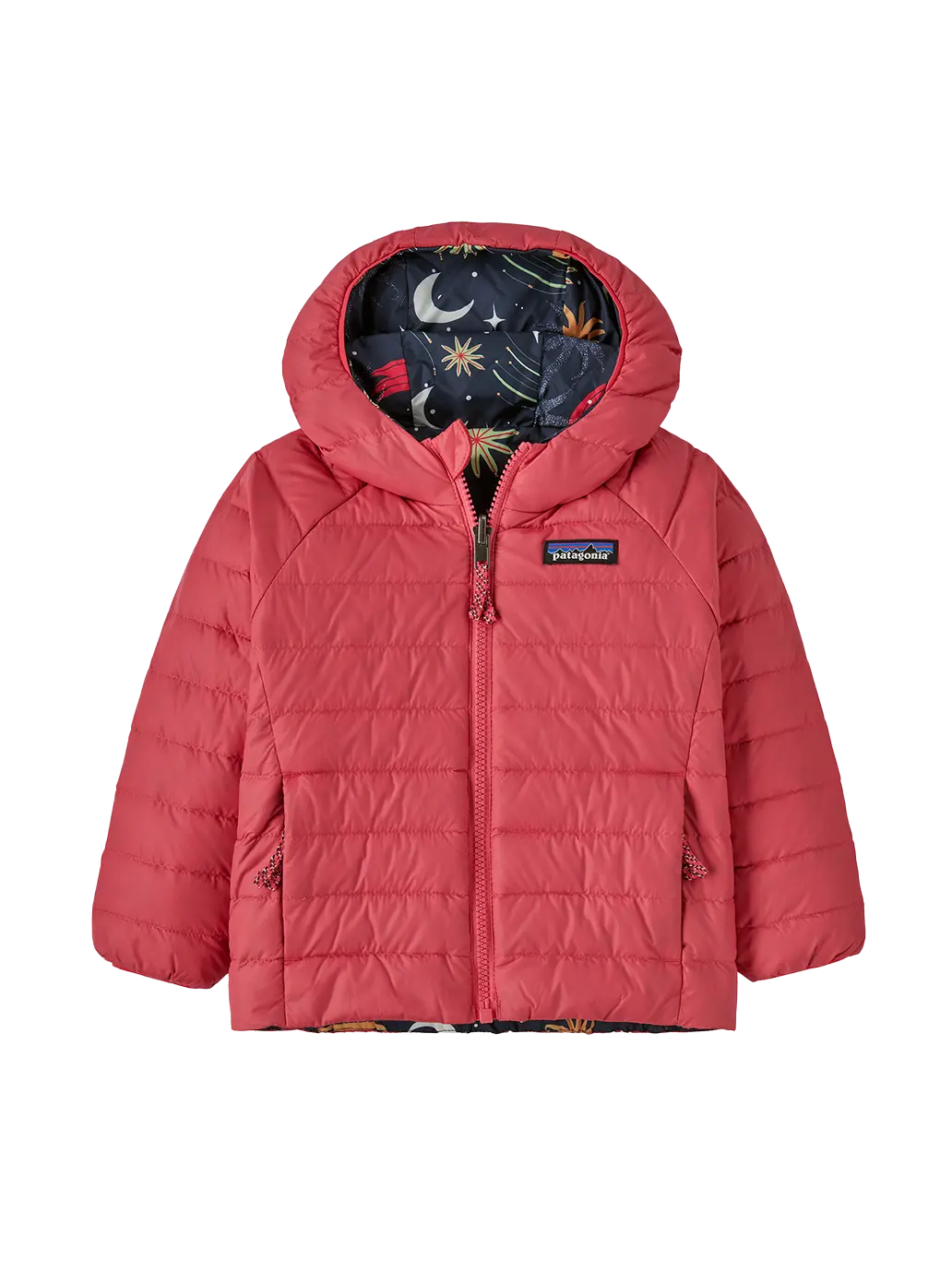 Dwustronna kurtka puchowa Baby Reversible Down Hoody Patagonia BEBE Concept 