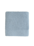 Grande couverture en laine mérinos Gaston FROST BLUE
